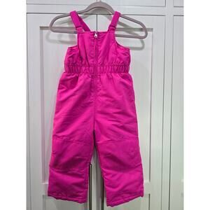 Healthtex Electric Pink Snow Bib – Size 4T